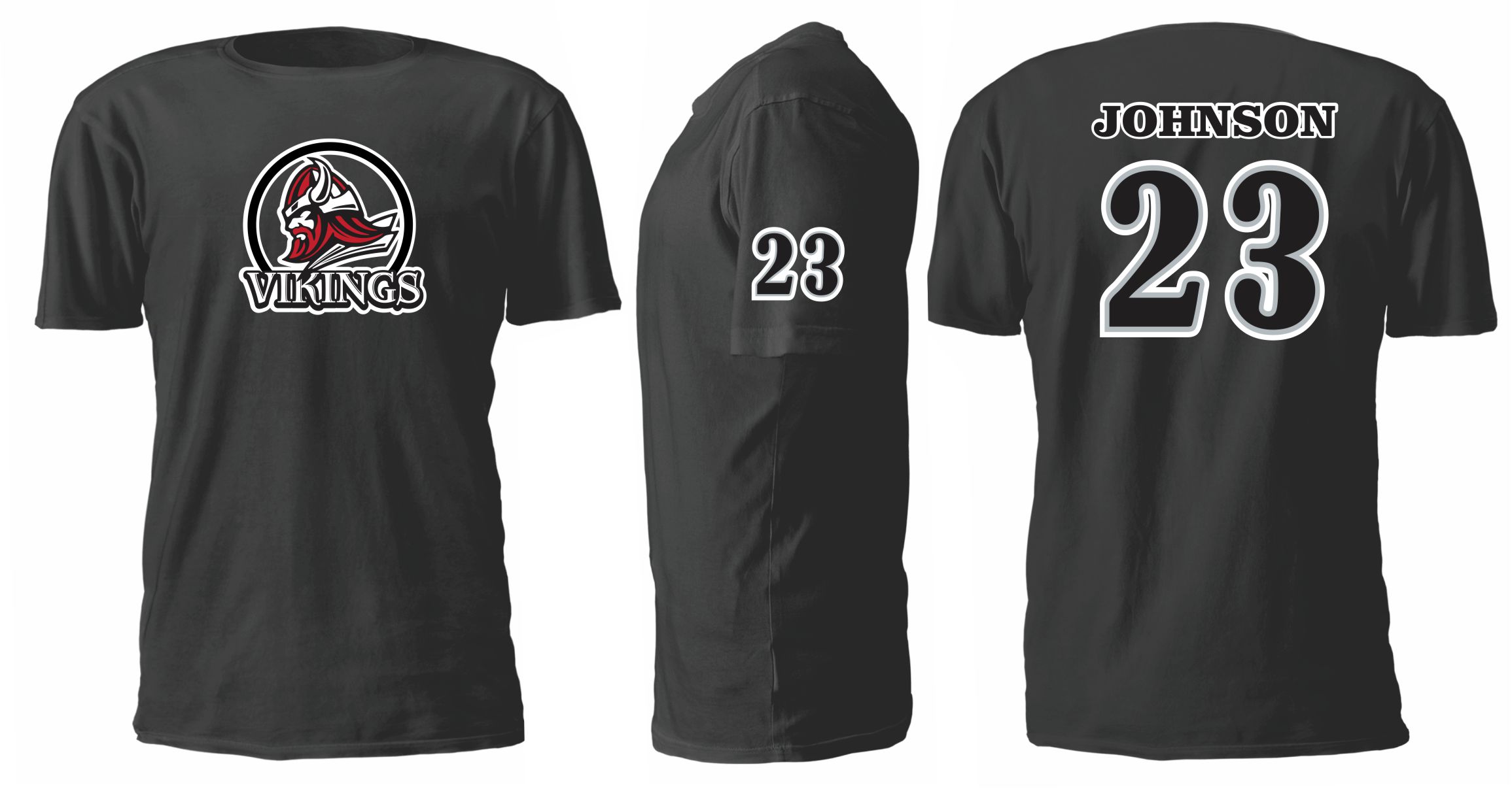 Homewood Flossmoor Vikings Hockey Tees